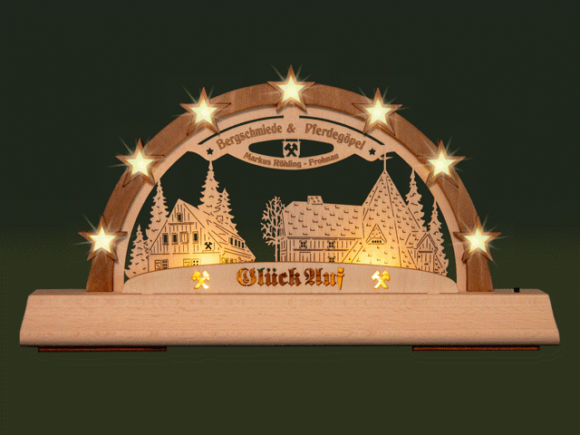 MIDI-Schwibbogen, Bergschmiede