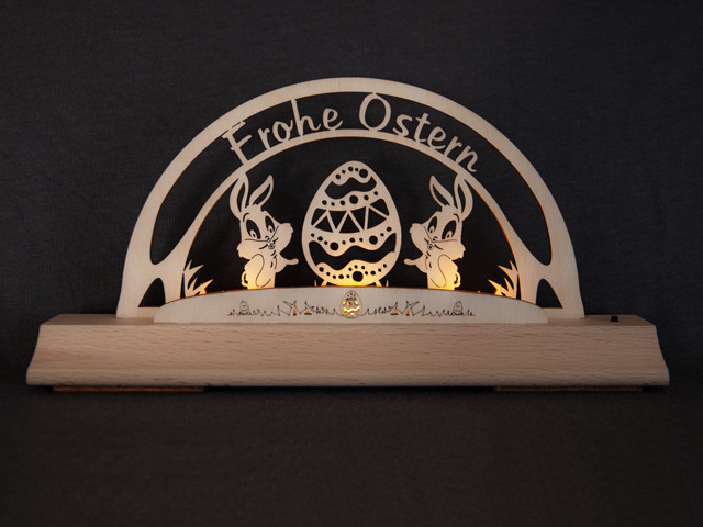 MIDI-Schwibbogen, Ostern 1