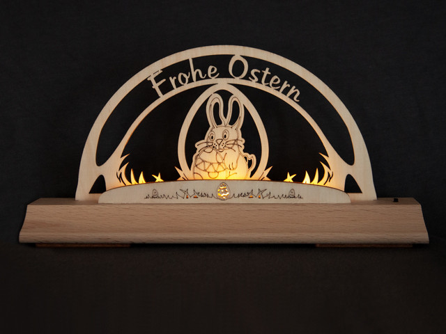 MIDI-Schwibbogen, Ostern 2