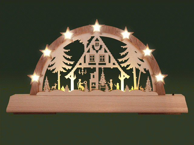 MIDI-Schwibbogen, Waldhaus